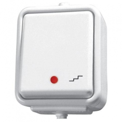 SCHNEIDER ELECTRIC Cedar Łącznik schodowy biały IP44 WNT600CS01