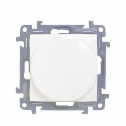 KONTAKT-SIMON Simon10 Ściemniacz obrotowy do LED ściemnialnych 230 V (moduł) 2–250 W; biały. Maksymalna ilość zródeł LED - 10 szt.