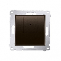 KONTAKT-SIMON Simon54 Ściemniacz dwu przyciskowy 40–500W brąz D75310.01/46