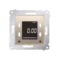 KONTAKT-SIMON Simon54 Programator elektr czasowy do żaluzji złoty D75820.01/44