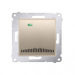 KONTAKT-SIMON Simon54 Zasilacz 12V AC złoty mat D75870.01/44