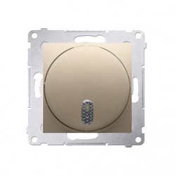 KONTAKT-SIMON Simon54 Dzwonek elektroniczny 8–12 V brąz DDT1.01/44