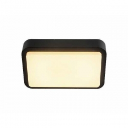 Lampa plafon DEWELOPER-280 2 x E27 IP54 kwadrat oprawa zewnętrzna pod balkon