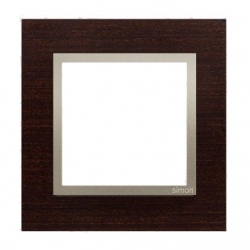 KONTAKT-SIMON Simon 54 Nature Ramka poj. drewniana złote wenge IP20 DRN1/85