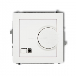 Karlik DECO elektroniczny regulator temperatury z czujnikiem podpodłogowym biały PODTYNKOWY bez ramki IP 20, 230V~ 50Hz 3200W DRT-1