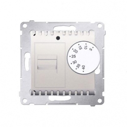 KONTAKT-SIMON Simon54 Regulator temp. 5-40°C IP20 kremowy DRT10W.02/41