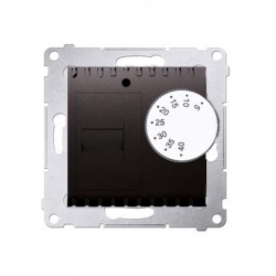 KONTAKT-SIMON Simon54 Regulator temp. 5-40°C IP20 antracyt DRT10W.02/48