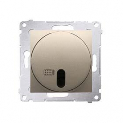 KONTAKT-SIMON Simon54 Ściemiacz zdalnie sterowany 20-500W złoty mat DS13T.01/44