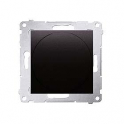 KONTAKT-SIMON Simon54 Ściemniacz 20-500W naciskowo-obrotowy antracyt DS9T.01/48
