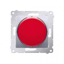 KONTAKT-SIMON Simon54 Sygnalizator LED świetlny srebrny mat DSS2.01/43