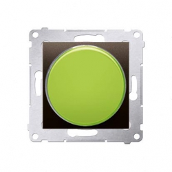 KONTAKT-SIMON Simon54 Sygnalizator LED świetlny LED brąz mat DSS3.01/46