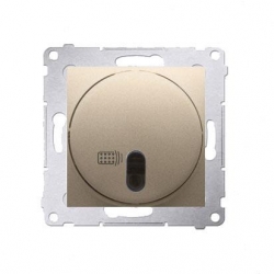 KONTAKT-SIMON Simon54 Łącznik zdalnie sterowany 20-500W srebrny DWP10T.01/44