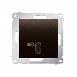 KONTAKT-SIMON Simon54 Łącznik zdalnie sterowany 20-500W brąz mat DWP10T.01/46