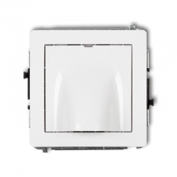 Karlik MINI Mechanizm wypustu kablowego PODTYNKOWY bez ramki IP 20 DWPK