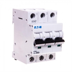 EATON Wyłącznik nadprądowy 3P B 50A 6kA AC CLS6-B50/3-DP 270413