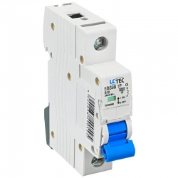 Wyłącznik nadprądowy 1P B 10A 6kA AC LC-Tec EBS9B-1B/10 5902838490495