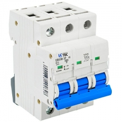 Wyłącznik nadprądowy 3P B 10A 6kA AC LC-Tec EBS9B-3B/10 5902838492628