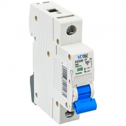Wyłącznik nadprądowy 1P B 50A 6kA AC LC-Tec EBS9B-1B/50 5902838491461