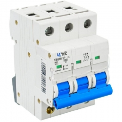 Wyłącznik nadprądowy 3P B 50A 6kA AC LC-Tec EBS9B-3B/50 5902838492642