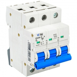 Wyłącznik nadprądowy 3P B 6A 6kA AC LC-Tec EBS9B-3B/6 5902838492611