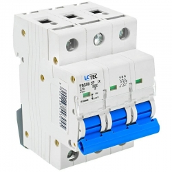 Wyłącznik nadprądowy 3P C 10A 6kA AC LC-Tec EBS9B-3C/10 5902838493045