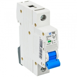 Wyłącznik nadprądowy 1P C 6A 6kA AC LC-Tec EBS9B-1C/6 5902838491010