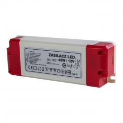 Zasilacz led meblowy 48W 12VDC EKO ip44