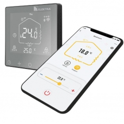 Elektra Sterownik temperatury ELR30 WiFi IP20 AC230V/16A 50/60Hz