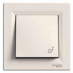 SCHNEIDER ELECTRIC ASFORA Przycisk dzwonek kremowy EPH0800123
