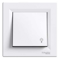 SCHNEIDER ELECTRIC ASFORA Przycisk światło IP44 biały EPH0900221