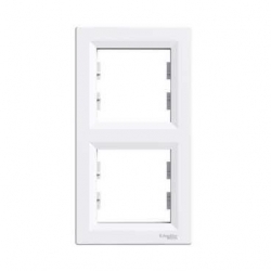SCHNEIDER ELECTRIC ASFORA Ramka podwójna pionowa biała EPH5810221