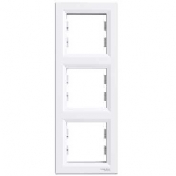 SCHNEIDER ELECTRIC ASFORA Ramka potrójna pionowa biała EPH5810321