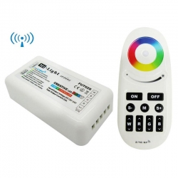RGBW kontroler RF 2,4 G 12V DC + pilot mi-light radiowy fut028