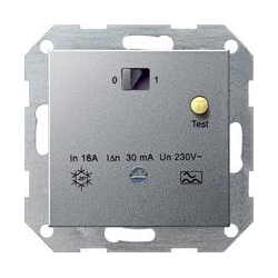 Gira Wył. różnicowoprąd. 30 mA System 55 kolor aluminiowy