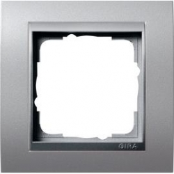 Gira Ramka pojedyncza aluminiowy Gira Ev ent kolor aluminiowy