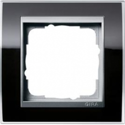 Gira Ramka pojedyncza aluminiowy Gira Ev ent Clear czarny