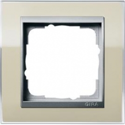 Gira Ramka pojedyncza aluminiowy Gira Ev ent Clear piaskowy