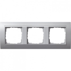 Gira Ramka potrójna aluminiowy Gira Even t kolor aluminiowy