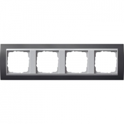 Gira Ramka poczwórna aluminiowy Gira Eve nt antracytowy