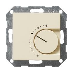 Gira Reg. temp. 24 V styk rozwierny Syst em 55 kremowy