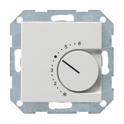 Gira Reg. temp. 24 V przełączalny System 55 biały