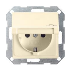 Gira Gniazdo SCHUKO z klapką System 55 k remowy