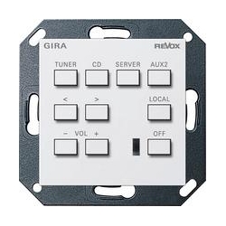 Gira Urz. obsługowe Revox M 218 System 5 5 biały matowy