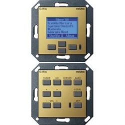 Gira Urz. sterownicze Revox M 217 M 218 System 55 mosiądz