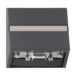 Gira Złącze KNX z polem opisowym System 55 antracytowy