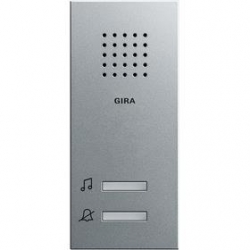 Gira Gong natynkowy System 55 kolor alum iniowy
