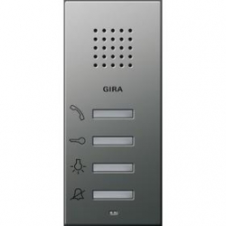 Gira Unifon AP Gira E22 naturalny stalow y