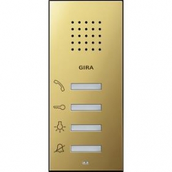 Gira Unifon AP System 55 mosiądz natynko