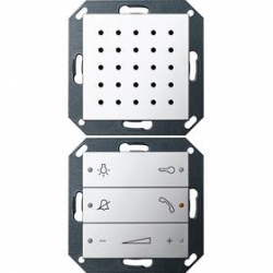 Gira Unifon System 55 chrom podtynkowy