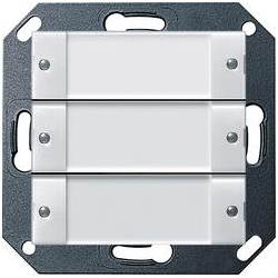 Gira Przyc. wyw. potr. Unifon System 55 przezroczysty biały